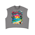 French Terry Boxy Tank Top