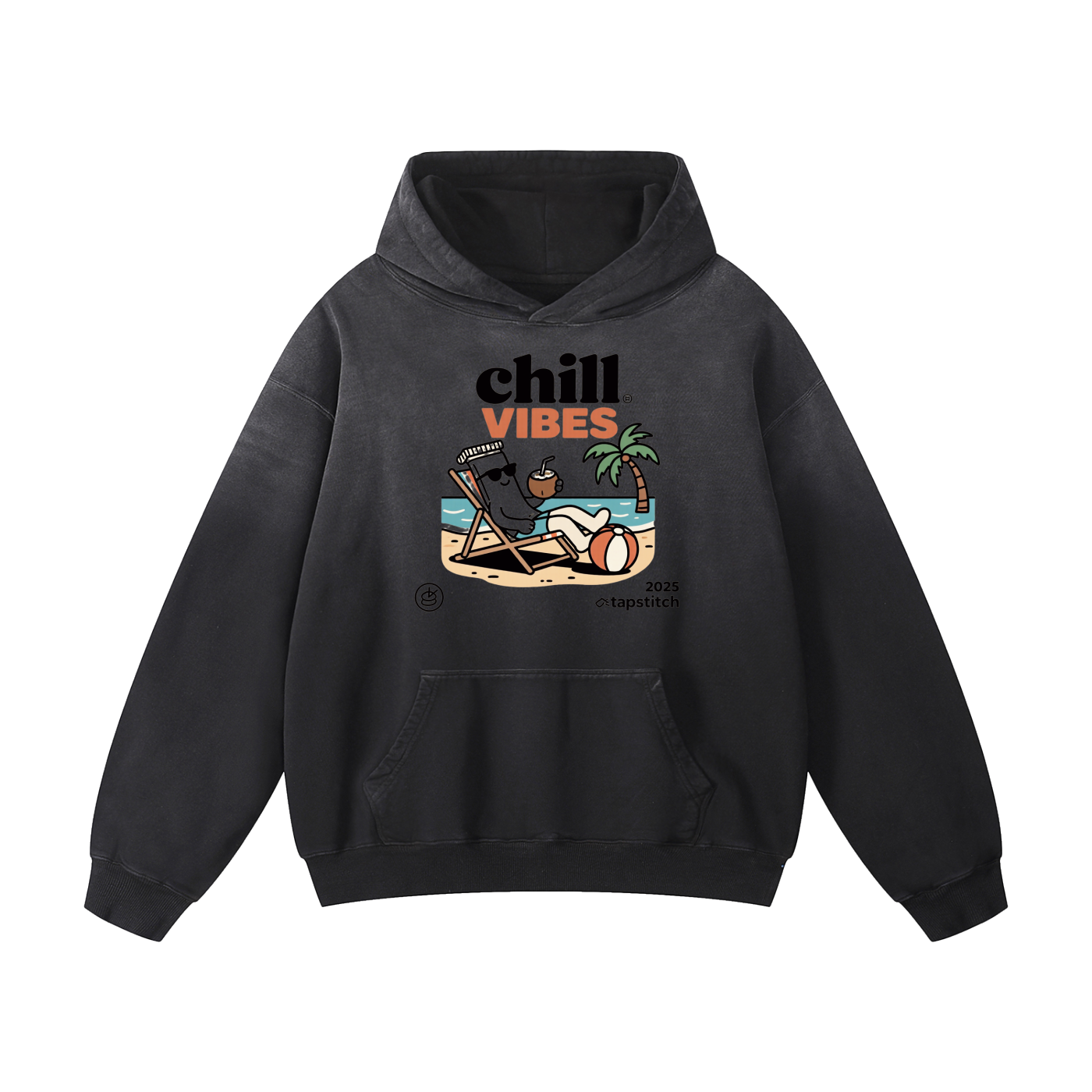 Heavyweight Sunfade Oversized Hoodie