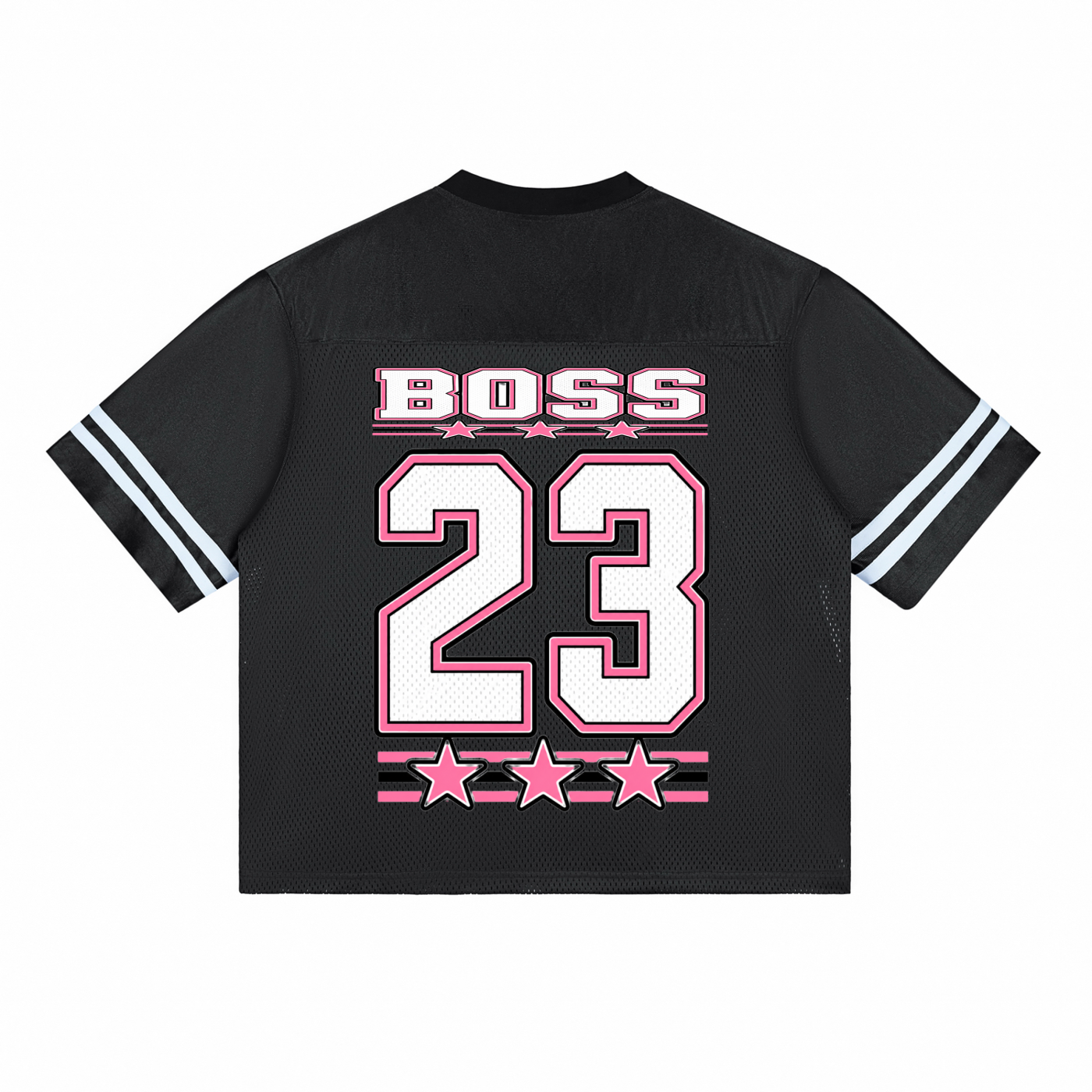 Taped Mesh T-Shirt