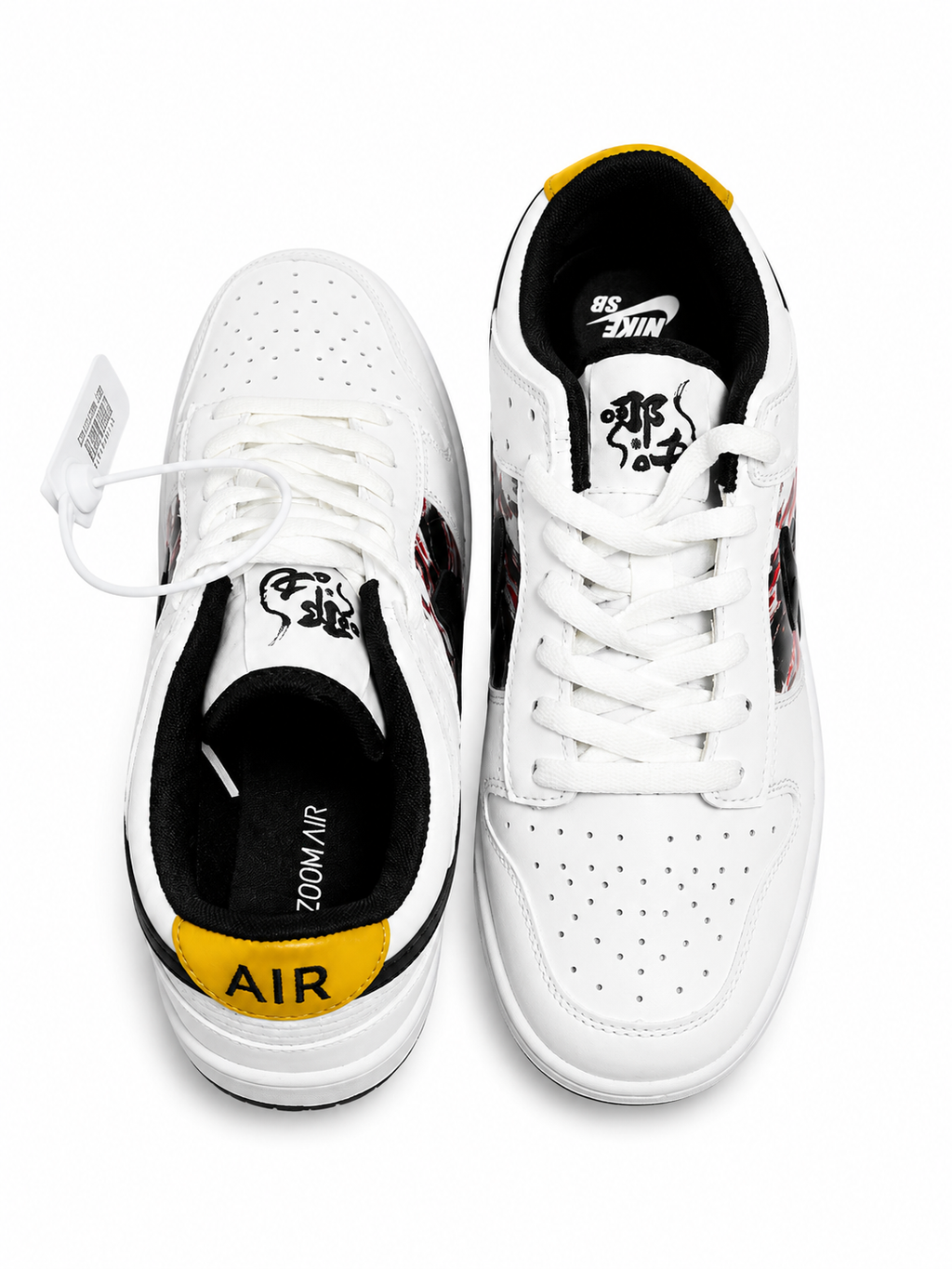 NIKE Urban Anime Low- White/Black Limited Edition🔥