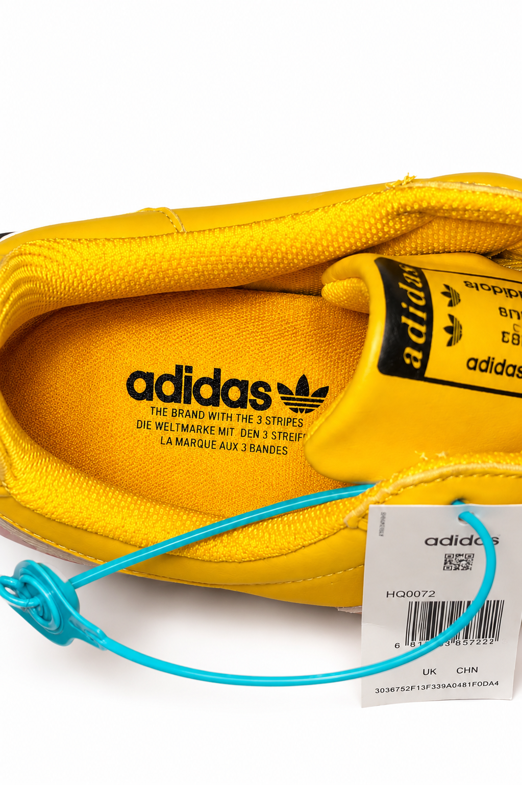 Adidas Superstar Yellow/Black