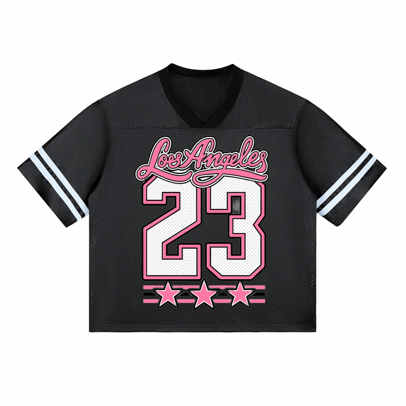 Taped Mesh T-Shirt